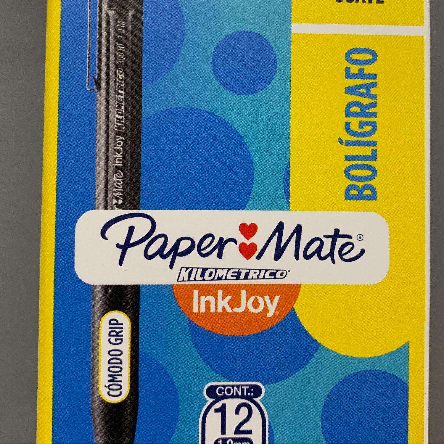 Lapiceros Papermate InkJoy Negro RT300 1.0mm  Unidad