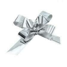 Moño Magico 1.8*34CM*10 Plata