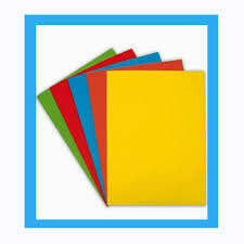 Carton Paja 1/4 Colores