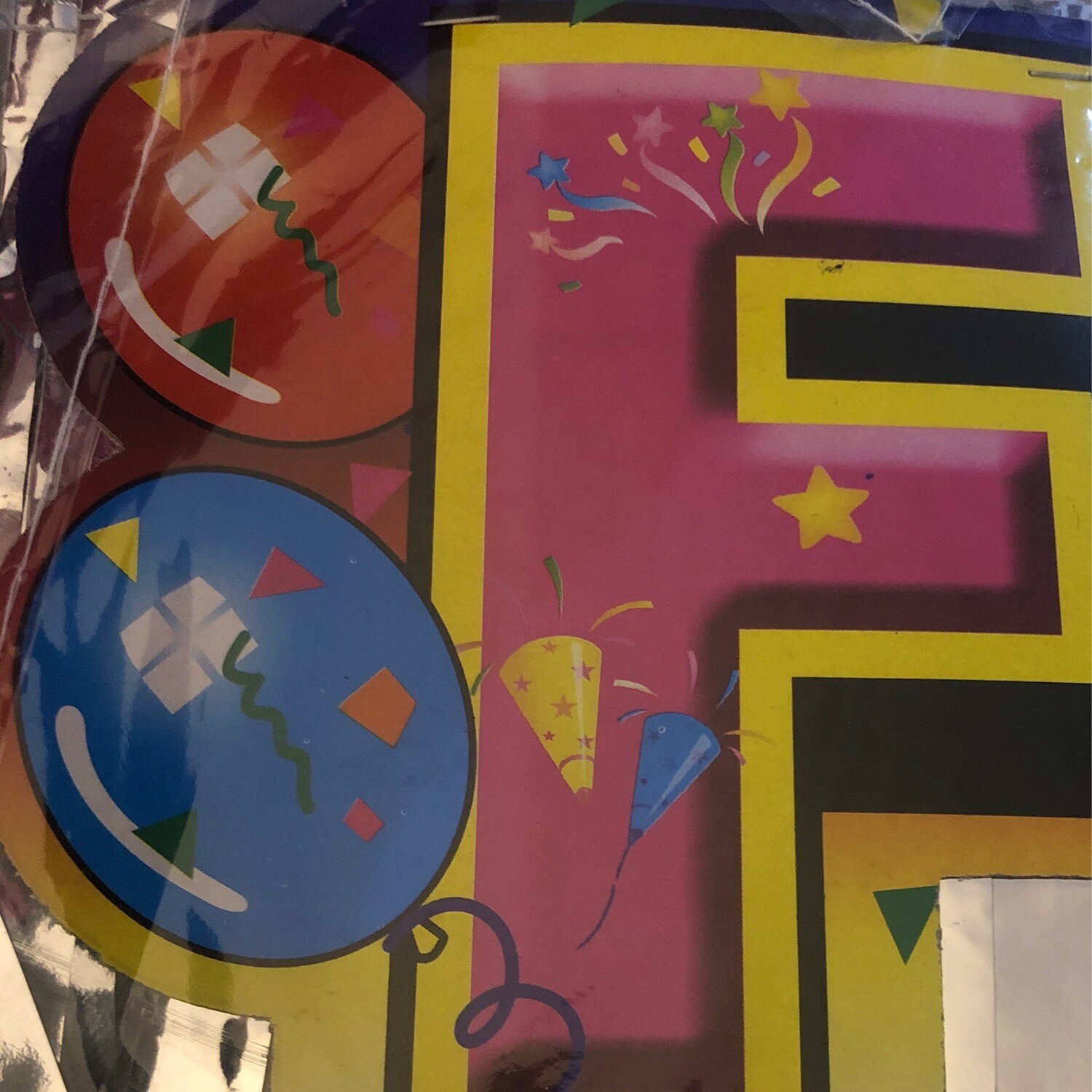 Girnalda Feliz Cumpleaños Multicolor