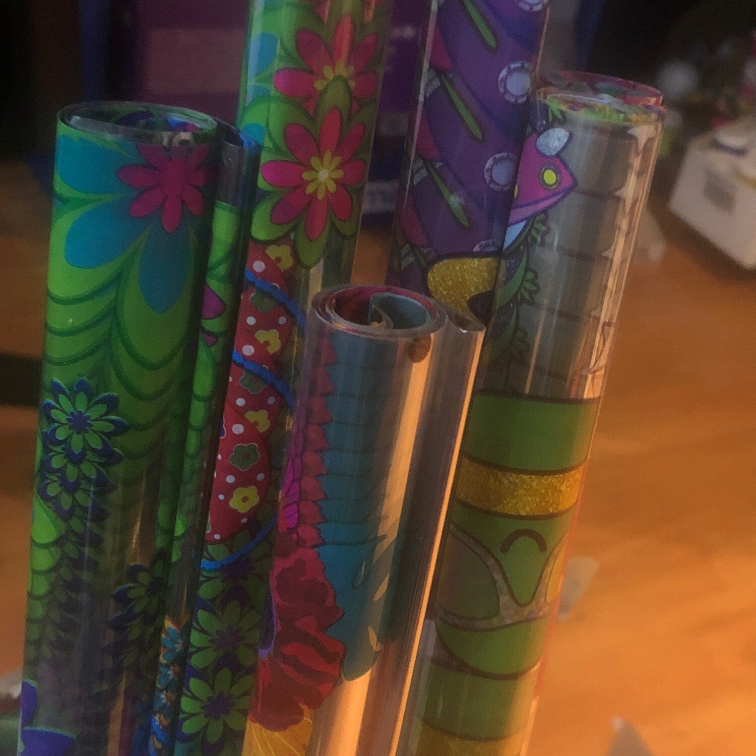 Papel Celofan ESTAMPADO - Pliego