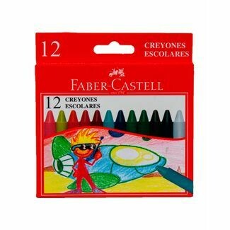 Crayones de Cera  Faber Castell x 12