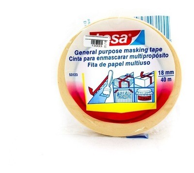 Cinta Enmascarar 18x25 Tesa
