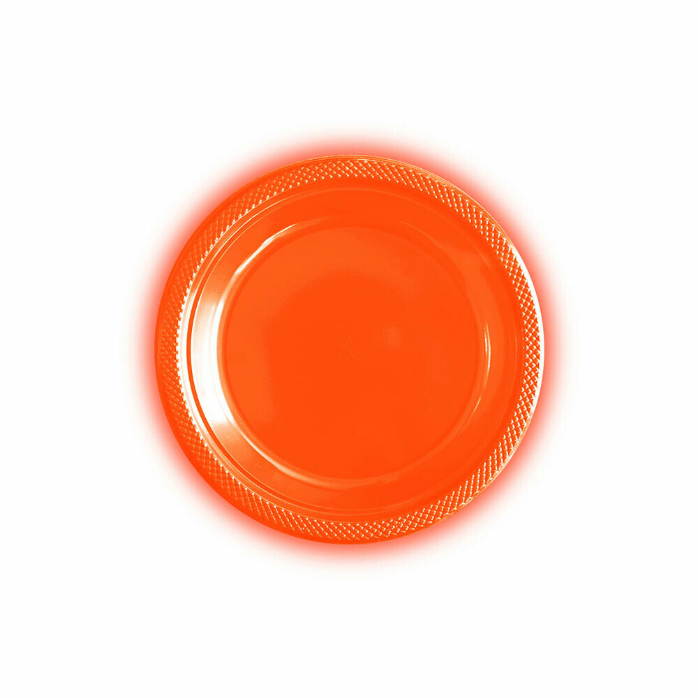 Platos Naranja 6''- 15cm*10Unidades Sempertex