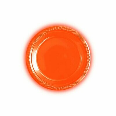 Platos Naranja 6''- 15cm*10Unidades Sempertex