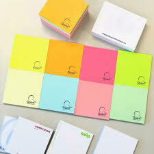 Post-It Mediano Cuadrado Colores Neon