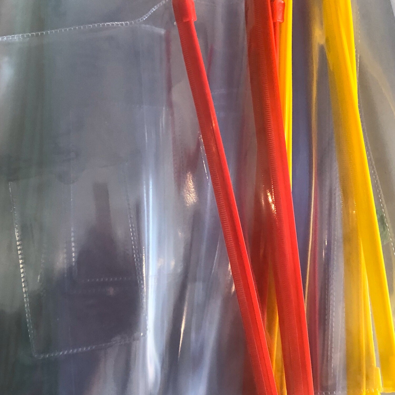 Bolsas ZIP de PVC  media carta Unidad