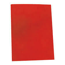 Foamy 1/8  Rojo  (25x35 Cms) x  Unidad