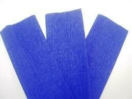 Papel Crepe Azul Rey Pliego