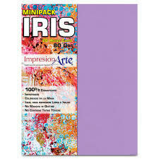 Minipack Iris T. Carta 20H Lila