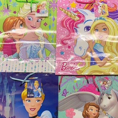 Bolsa Regalo Niña Motivos Grande 