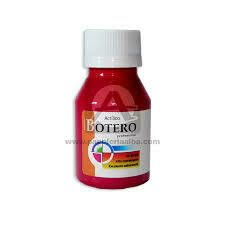 Vinilo  Acrílico Botero Rojo 120gr