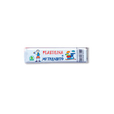 Plastilina Barra Blanca  55gr x Unidad Mi Trensito