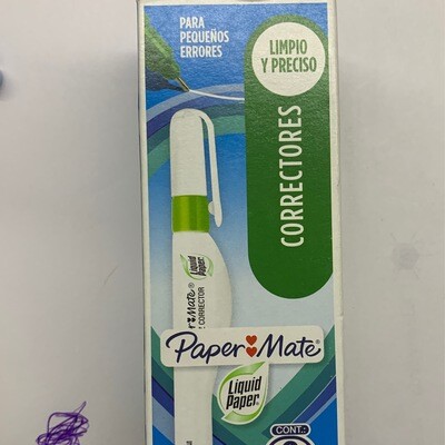 Corrector Liquid Paper lapicero