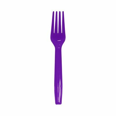 Tenedor Violeta 12 Unidades