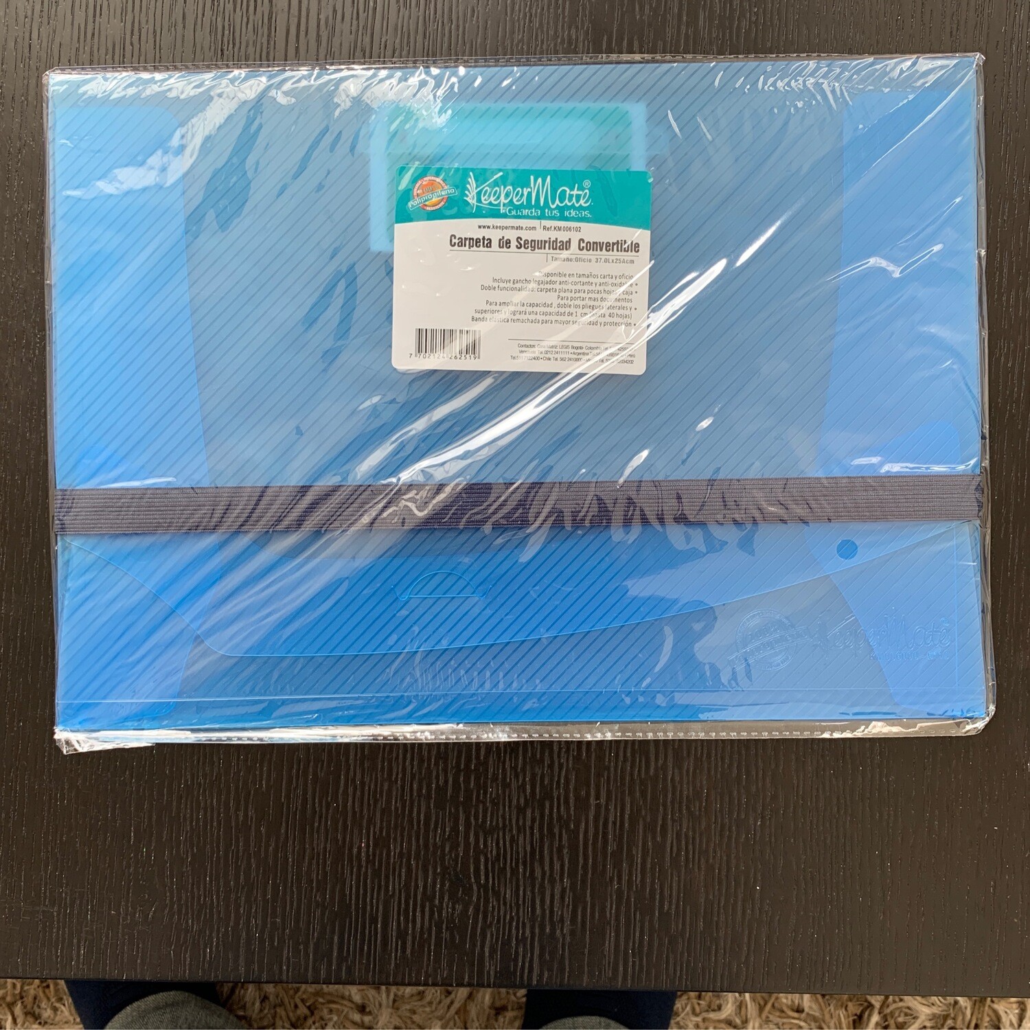 Carpeta Seguridad  Oficio Plastica  - Unidad KeeperMate