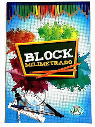 Block Milimetrado Oficio