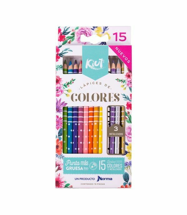 Colores Kiut x 15 Norma