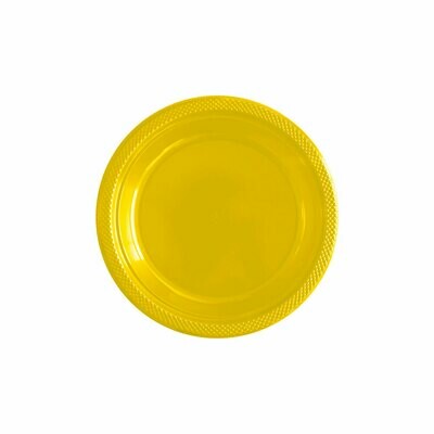 Platos Amarillo  6&#39;&#39;- 15cm*10Unidades Sempertex (1)