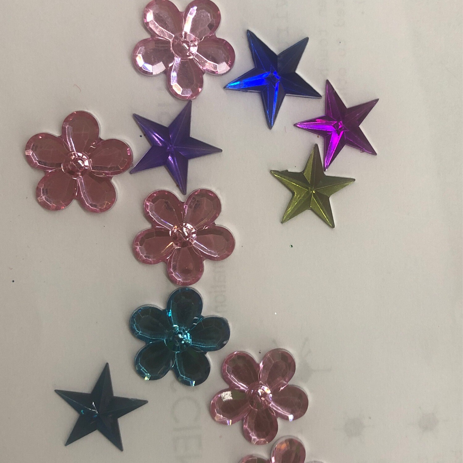 Piedras Brillantes Medianas X 5