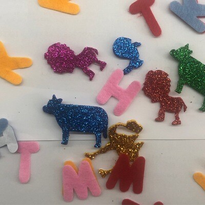 Figuras  Foamy Peq x Unidad