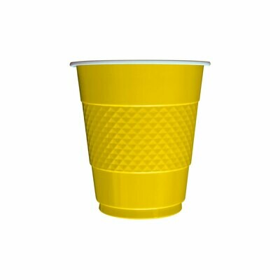 Vaso Amarillo 7 Oz Deluxe  X 10