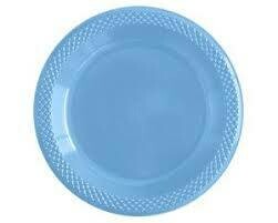 Platos Celeste 6&#39;&#39;- 15cm*10Unidades Sempertex (1)