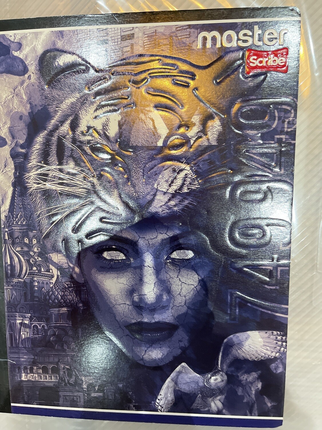 Ferrocarril 50h Niño Cosido Scribe Cuaderno