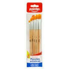 Pinceles Artísticos Surtidos AB Pointer Juego x 5