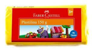 Plastilina Amarilla Faber Castell Bloque x 150 g