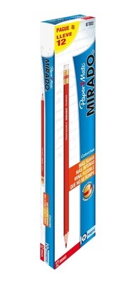 Caja Lapiz Mirado Rojo Colorcheck x 12