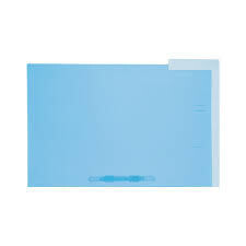 Carpeta Legajadora Oficio Keppermate Plastica Pastel Azul (Unidad)