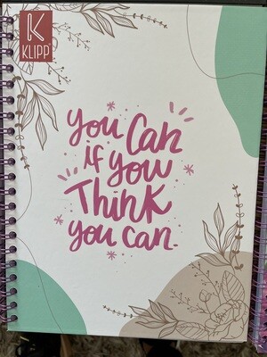 Cuaderno argollado 105 cuadriculado Klipp Femenino