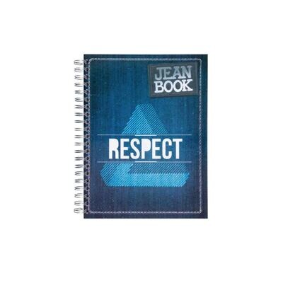 Cuaderno Jean Book 95 7 Materias Cuadriculado Argollado