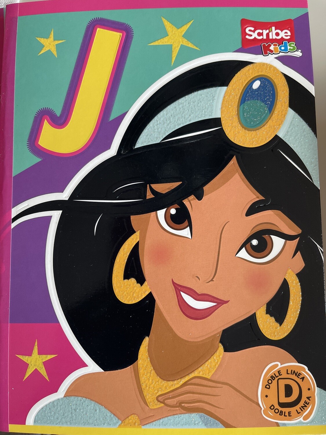 Ferrocarril 100h Niña Cosido Norma Cuaderno Princesas