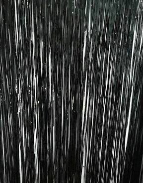Cortina Metalizada Negra