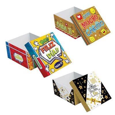 Caja Regalo Bandeja y Tapa  L