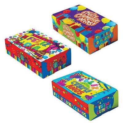 Caja Tipo Desayuno Cumpleaños  Primavera