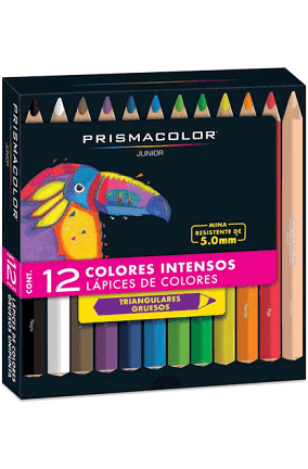 Colores Triangulares Gruesos Prismacolor Junior