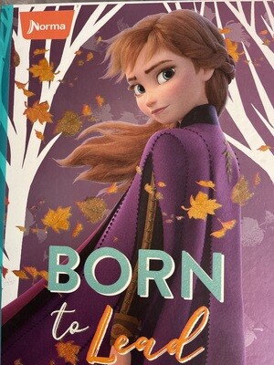 Cuaderno 100H Niña Cuadriculado Cosido Norma Frozen Duralink