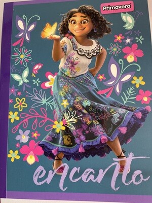 Cuaderno 100H Cuadriculado Encanto Primavera