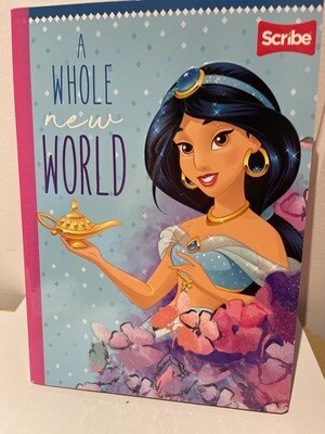 Cuaderno Rayado 100h Niña Cosido Scribe Princesas