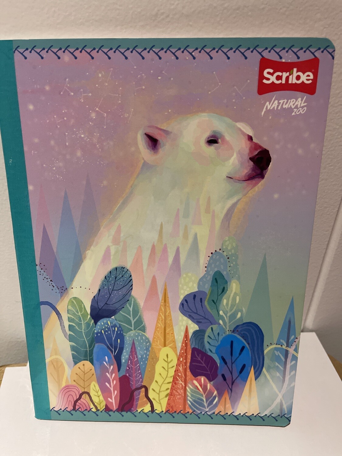 Cuaderno 50H Natural Cosido Scribe Rayado Niña