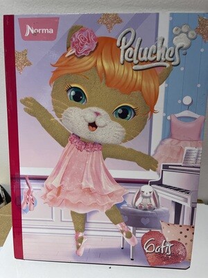 Ferrocarril 50h Niña Cosido Norma Peluches Cuaderno