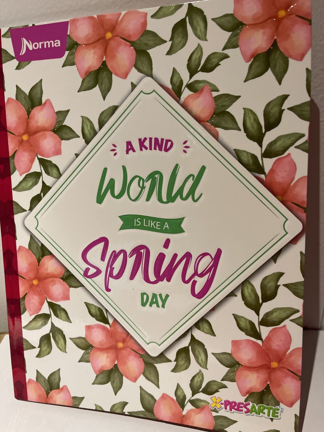Cuaderno 50H Niña Cuadriculado Cosido X-Presarte