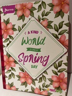 Cuaderno 50H Niña Cuadriculado Cosido X-Presarte