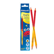 Lapiz Duply Pelikan ( Bicolor Lapiz rojo y Lapiz Negro en la otra punta)