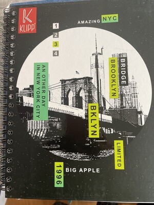 Cuaderno argollado 105 cuadriculado Klipp Masculino