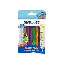 Crayones Pelikan Color Mix x 6 Unidades