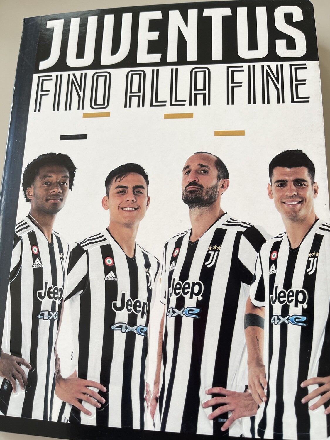 Cuaderno 100H  Cuadriculado Cosido Barcelona Juventus